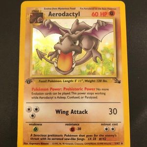 Aerdactyl - 16/62 - Holo